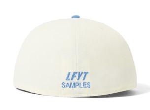 7 5/8 NEW ERA lafayette 朝岡周 59FIFTY CAP NATURAL LIGHT BLUE LFYT SAMPLES ラファイエット 公式代理店 New Era Lafayette 朝岡周 samples 7 3/4 キャップ