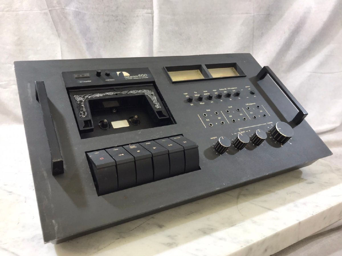 □t1474 ☆Nakamichi ナカミチ 600 ステレオカセットデッキ ink
