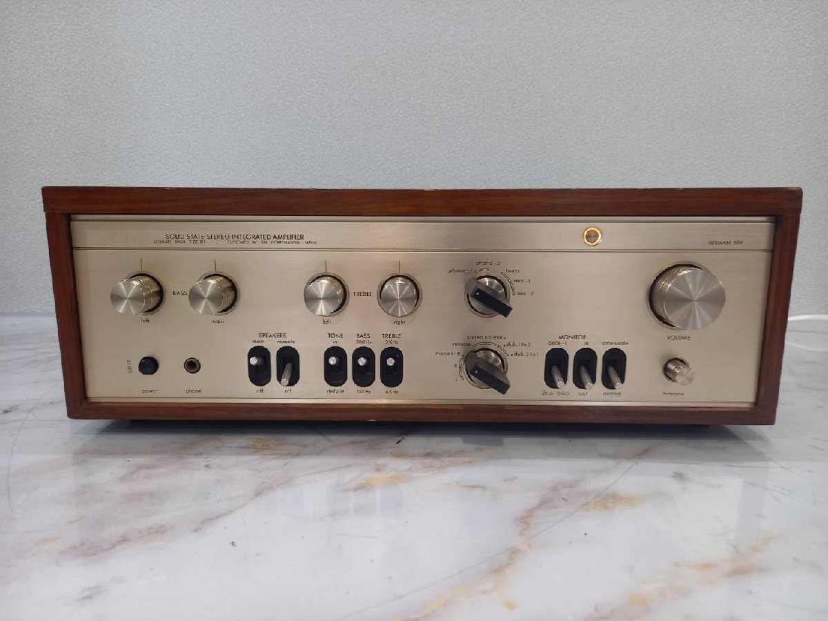 ラックスマン LUXMAN L-504 美品、動作品、整備済み depositoduarte.com.br
