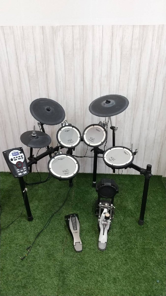 1453 品 楽器 電子ドラム ALESIS DM6 音出しOK アレシス(電子ドラム 国内発送 ALESIS DM6 電子ドラムセット 打楽器