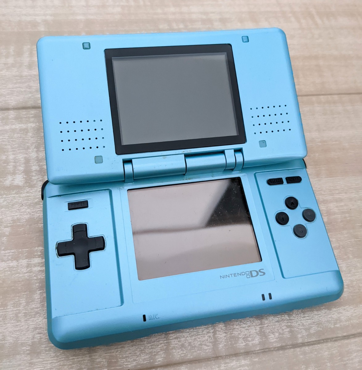 Nintendo DS 初代 初期 ターコイズブルー - 携帯用ゲーム本体