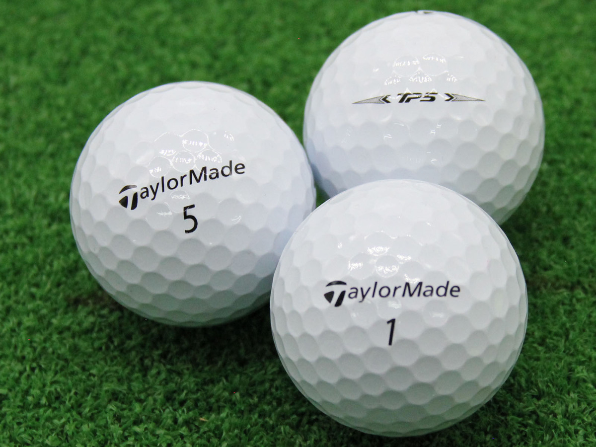 ABランク テーラーメイド TaylorMade TP5 ホワイト 2021年モデル 20個 球手箱 ロストボール_画像1