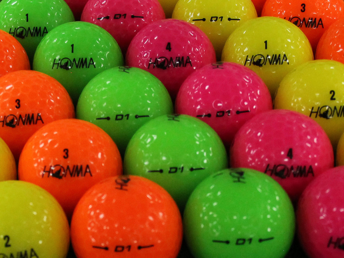 超美品 D1 HONMA ホンマ ABランク 2020年モデル ロストボール 球手箱 100個 カラーボール 50個~ 超美品 D1 HONMA ホンマ ABランク 2020年モデル ロストボール 球手箱 100個 カラーボール 50個~