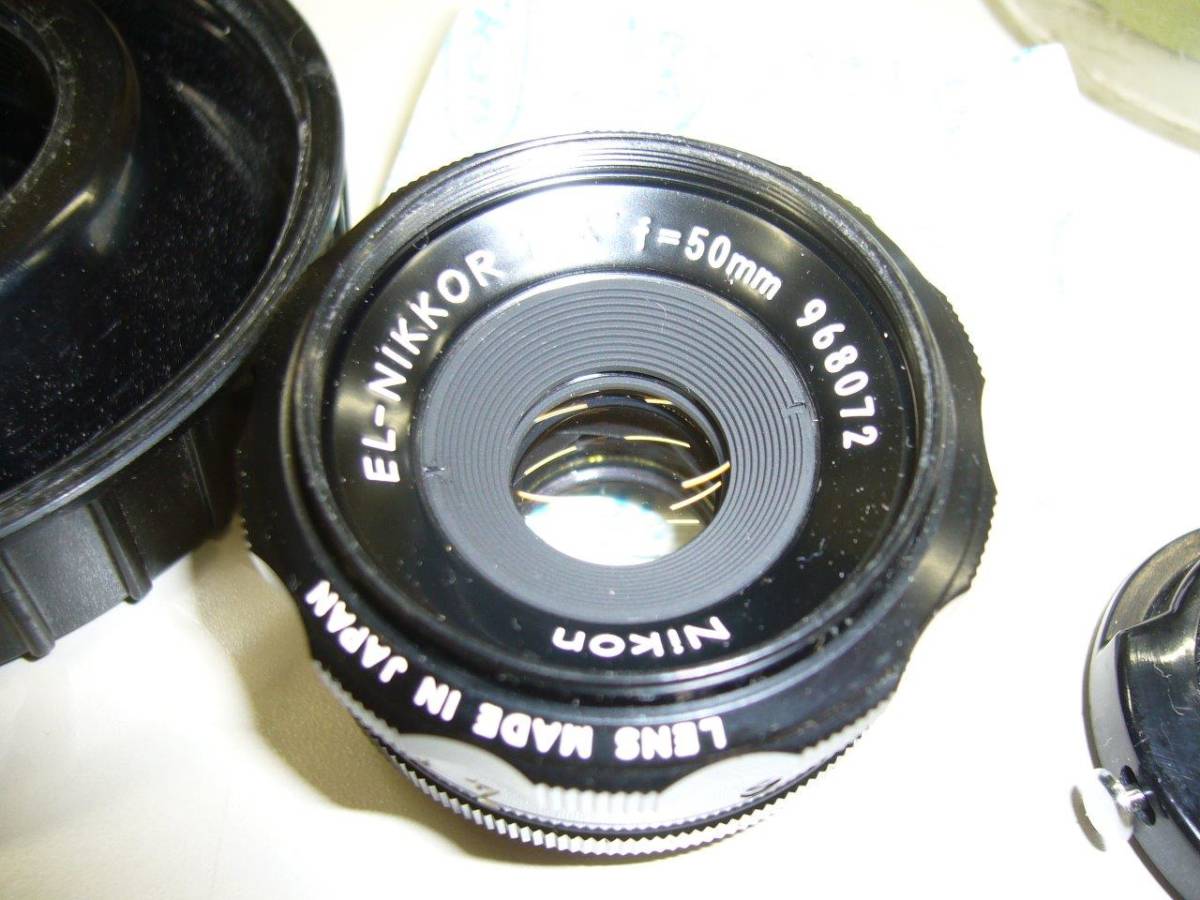 EL-NIKKOR 1:4 f=50mm discount ... machine for lens used 
