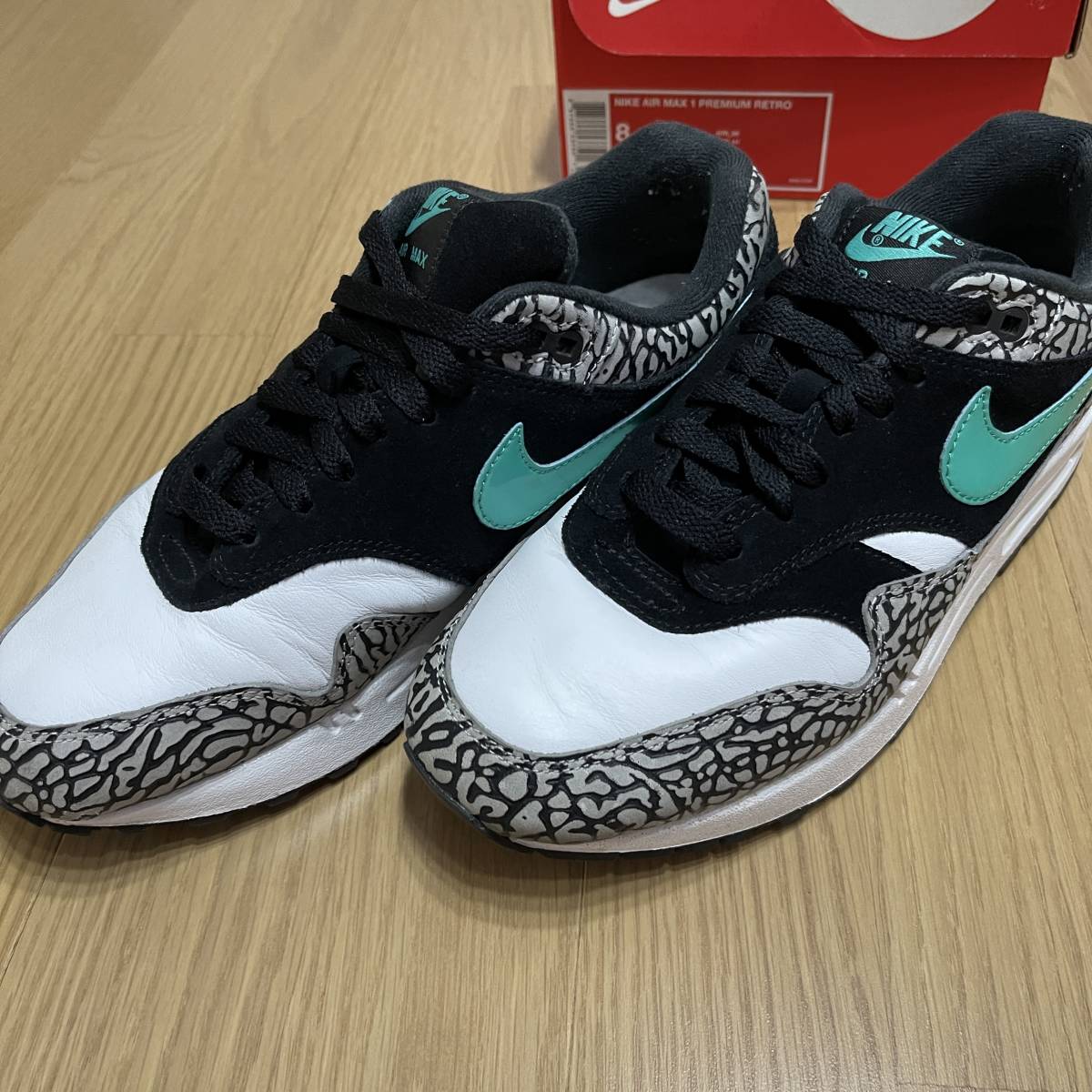 26cm atmos × NIKE アトモス ナイキ AIR MAX 1 PREMIUM RETRO ELEPHANT