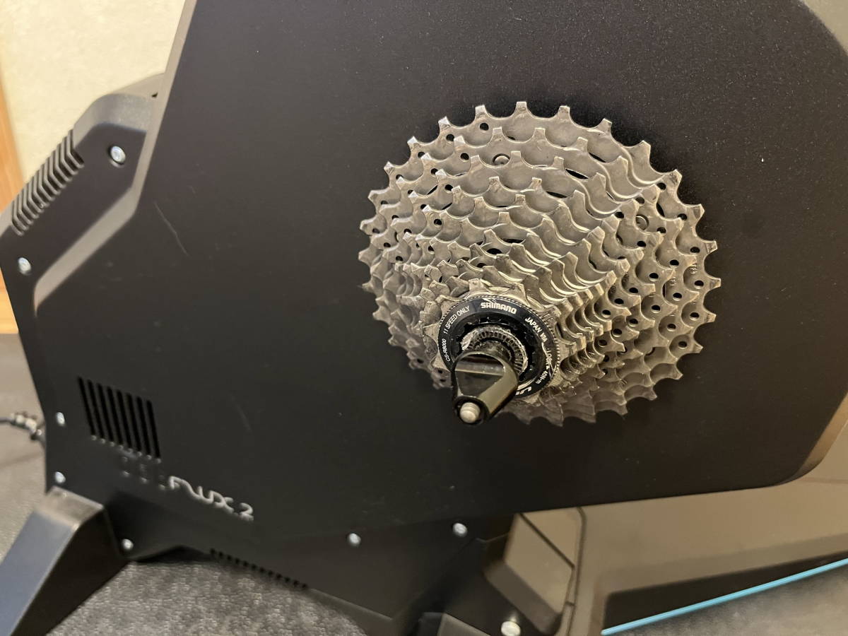 スプロケット付: GARMIN TACX Flux 2 Smart タックス フラックス2 スマートローラー ダイレクトドライブ ZWIFT対応