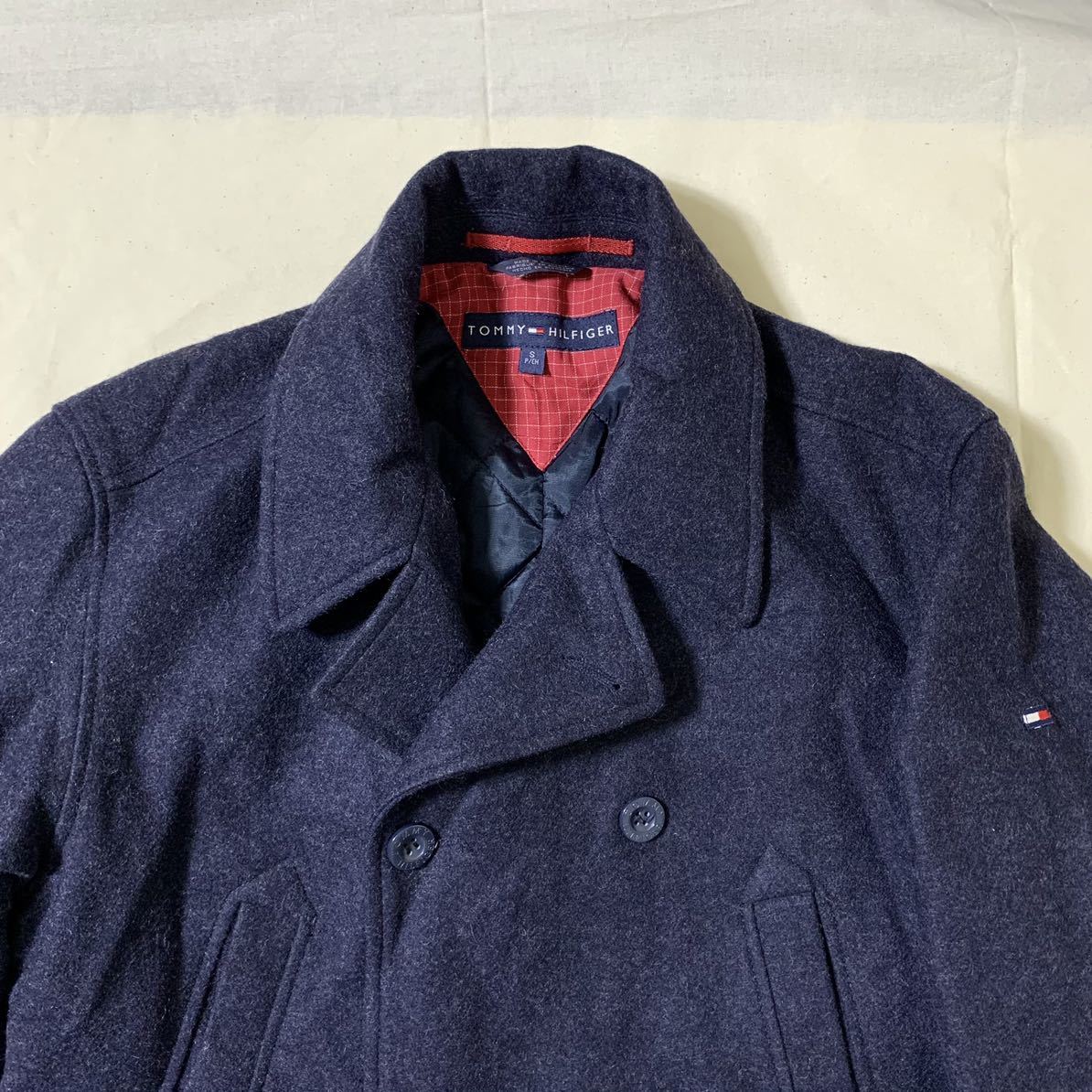 TommyHilfiger(USA)ビンテージウールピーコート | www.osvatex.com.mx