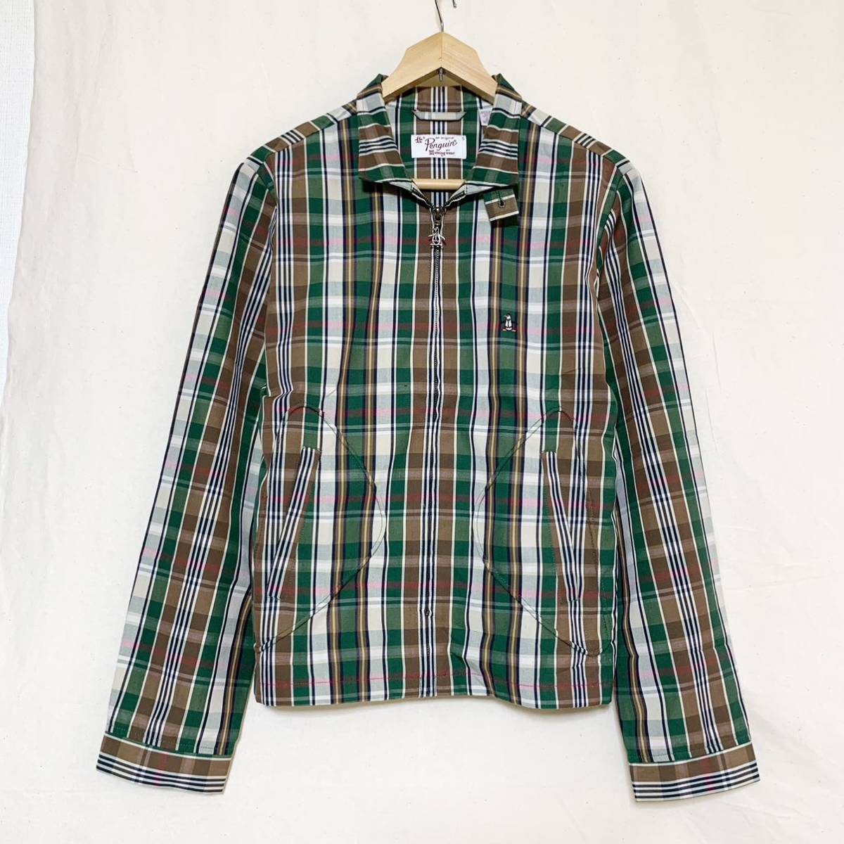 MunsingWear(USA)ビンテージチェックスイングトップ migotohonda.com.br