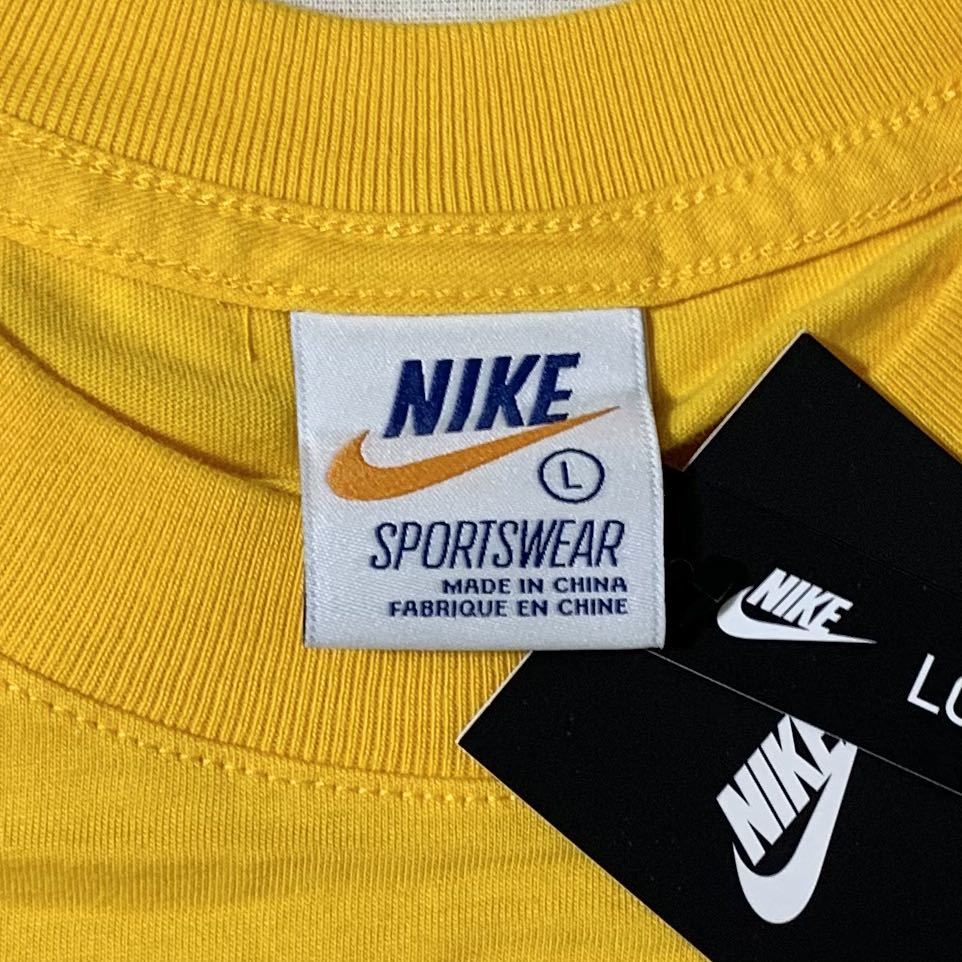 Nike(USA)ビンテージコットングラフィックTシャツ　マリーゴールド_画像4
