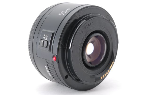 【極美品】Canon EF 50mm F1.8 II キャノン 単焦点レンズ 完動品 8.345_画像7
