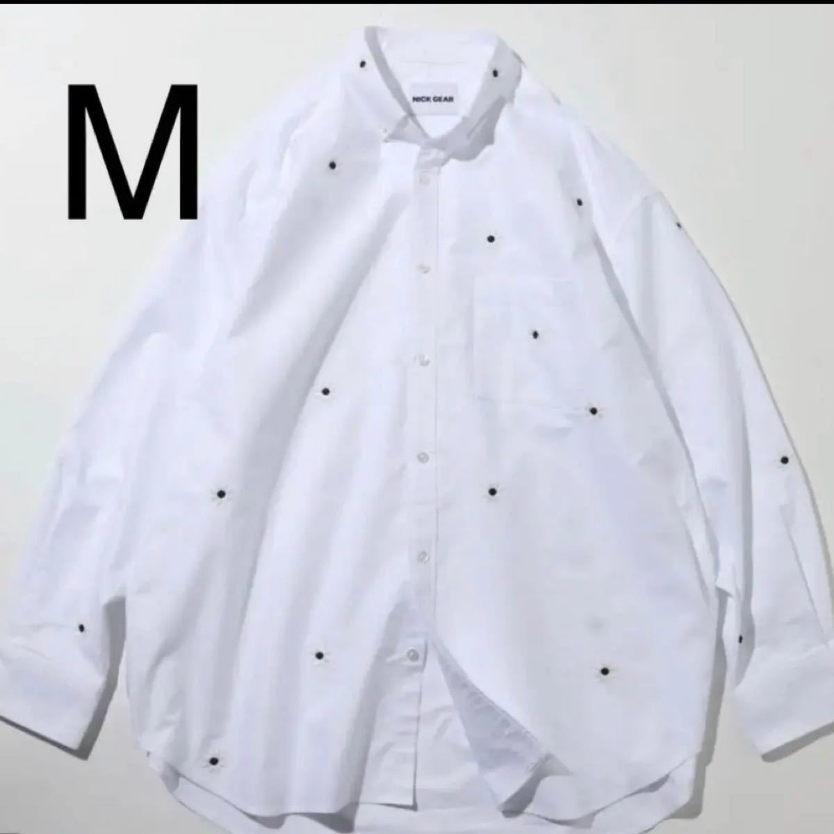 サイズM NICKGEAR vega flower シャツ