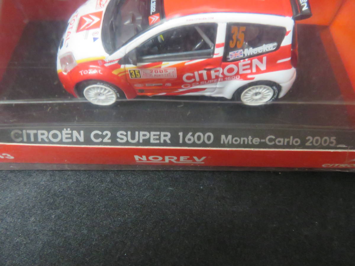 1/43 Citroen C2 super 1600 Monte Carlo 2005 #35