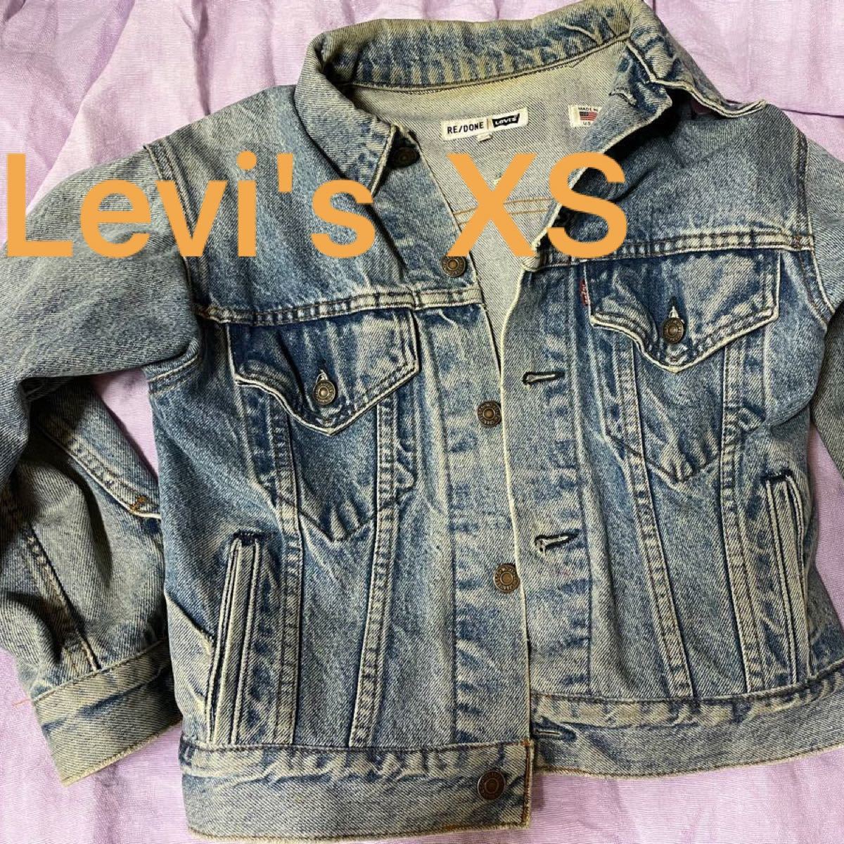 Levi's リーバイス デニムジャケット リメイク ジージャン アメリカ製