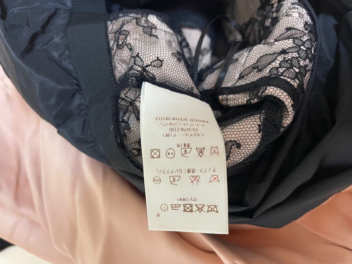 LV 美品　Louis Vuitton dress 34 ルイヴィトン　フォーマルドレス シルク100