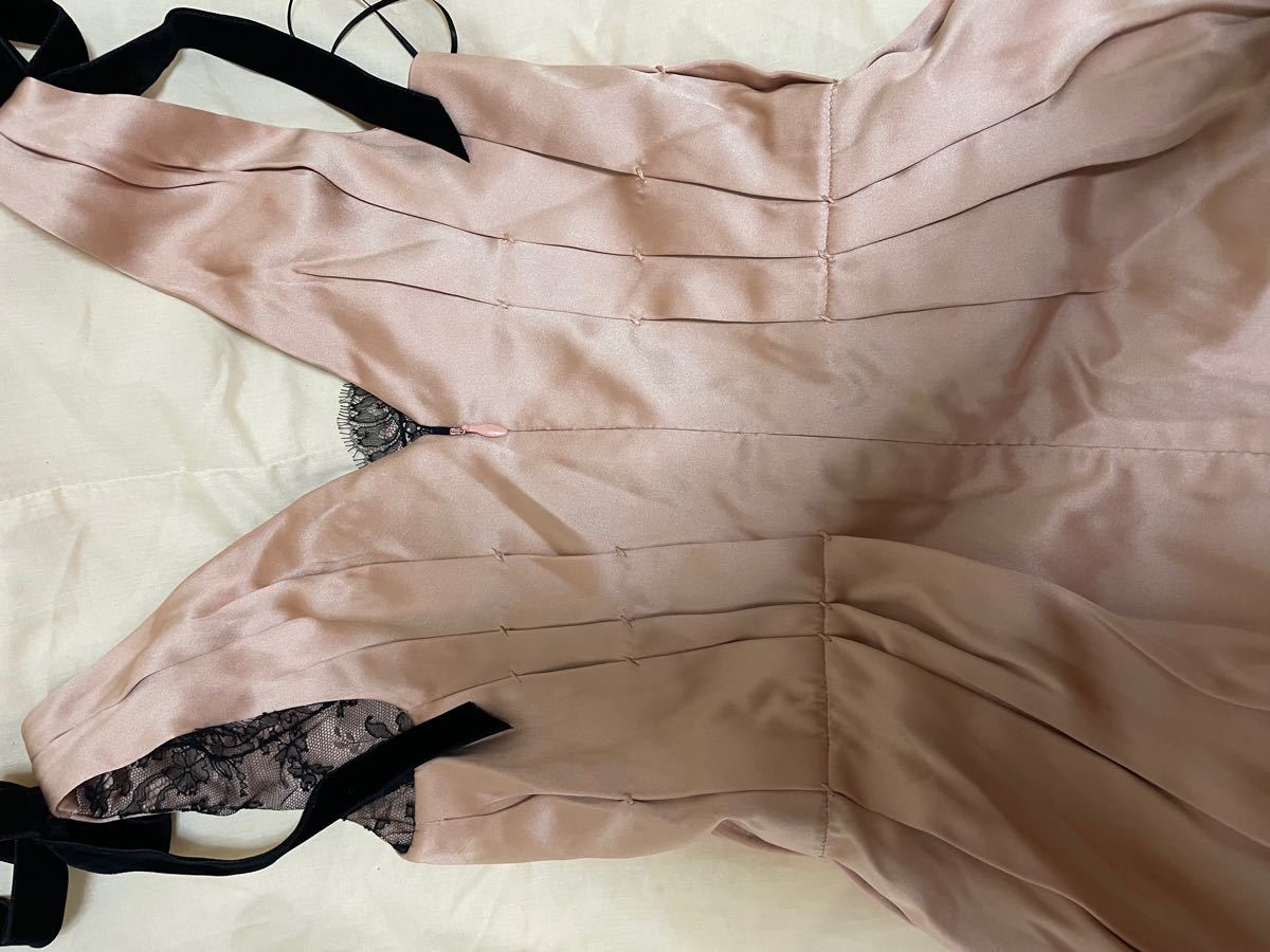 LV 美品　Louis Vuitton dress 34 ルイヴィトン　フォーマルドレス シルク100