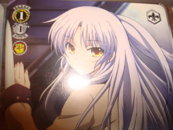 WS Angel Beats! AB/W11-017 C 戦線の敵 天使_画像2