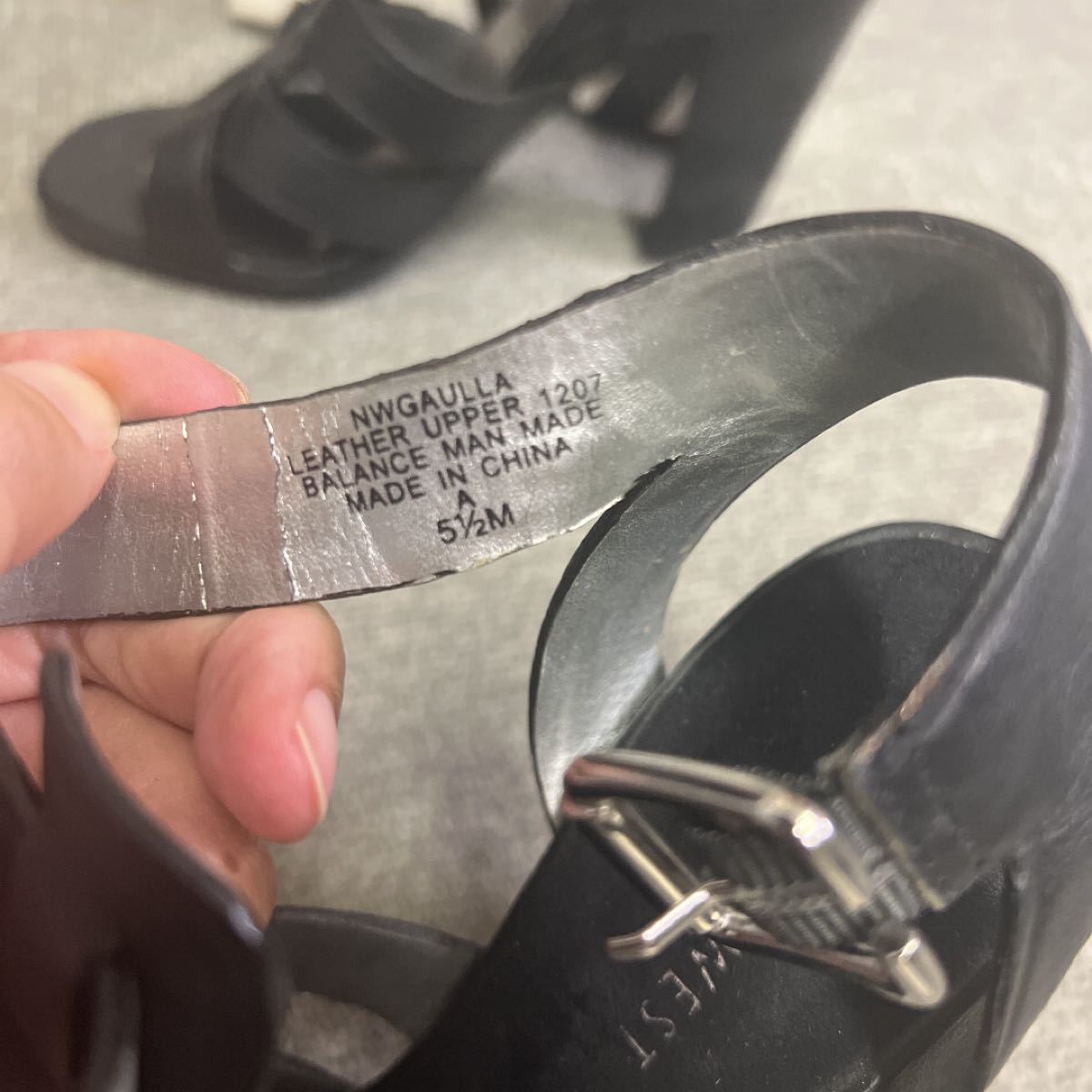 新品未使用ナインウエスト Nine West サンダル|PayPayフリマ