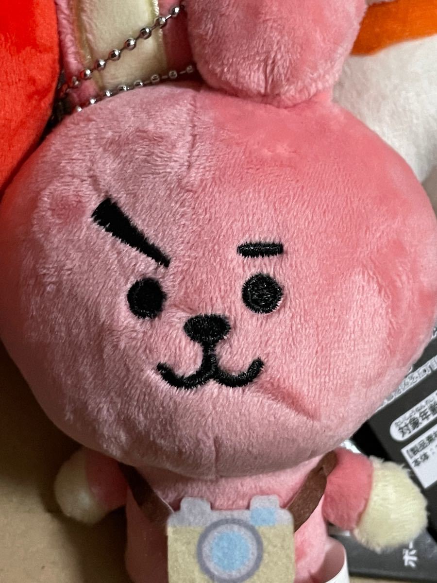 BT21 ボールチェーン付きぬいぐるみ~Railway Journey~4種 タタ クキ チミ RJ
