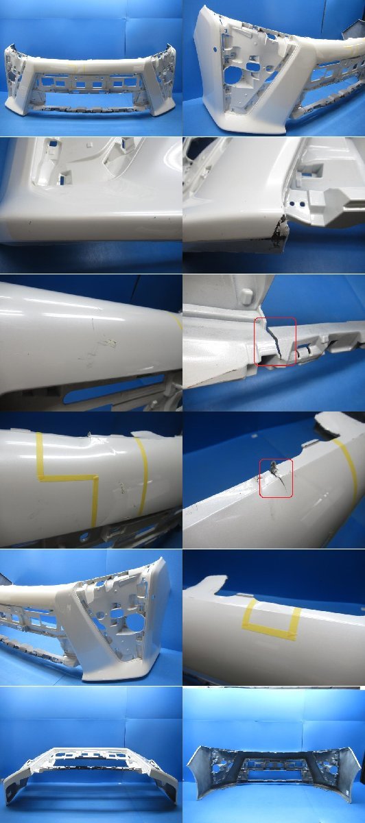 【即決有】 トヨタ ヴォクシー 80 ZRR80W 後期 純正 フロントバンパー 52119-28L20 (m071585)_画像2