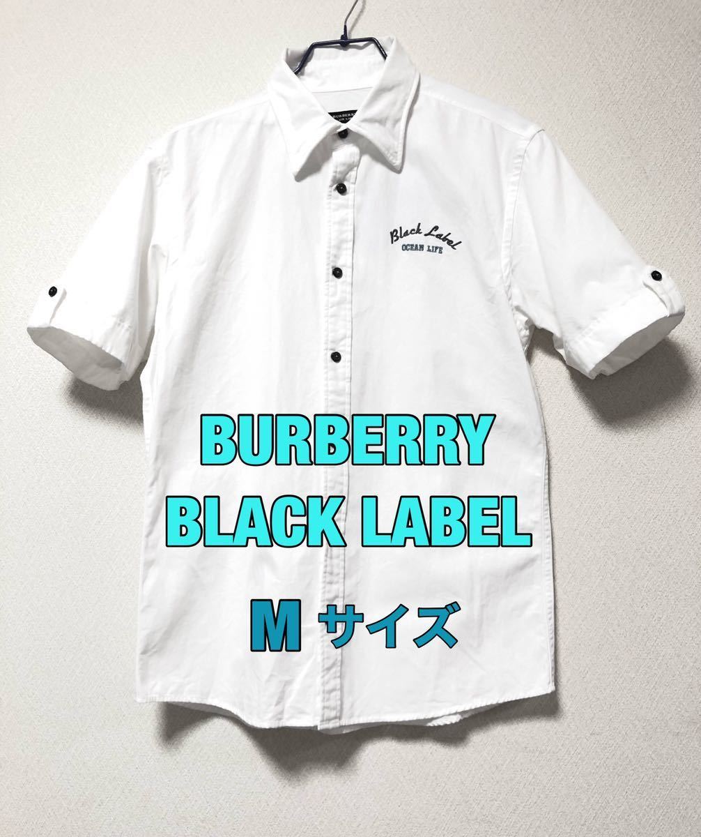 バーバリーブラックレーベル　BURBERRY BLACK LABEL　半袖シャツ　Mサイズ_画像1