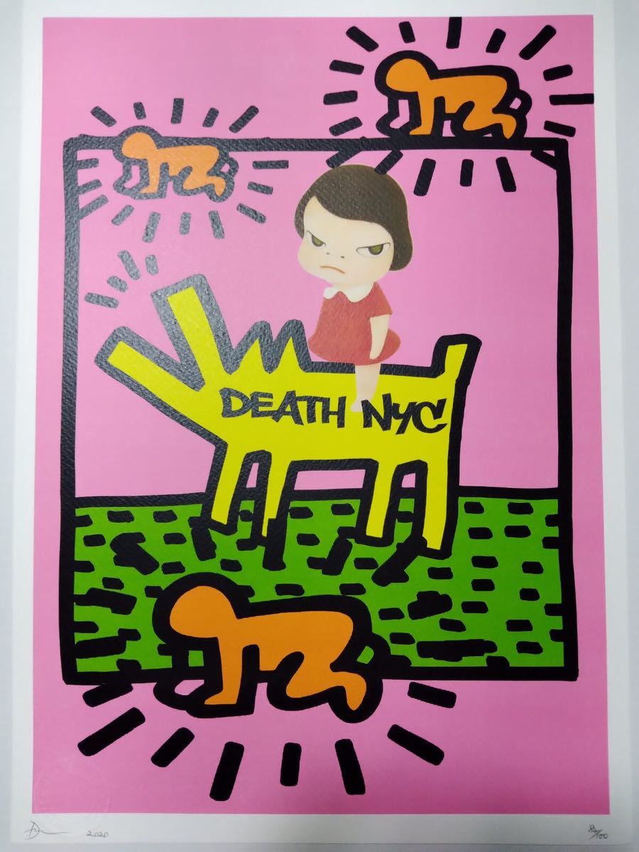 DEATH NYC 世界限定100枚 アートポスター 奈良美智ロッタちゃん15+