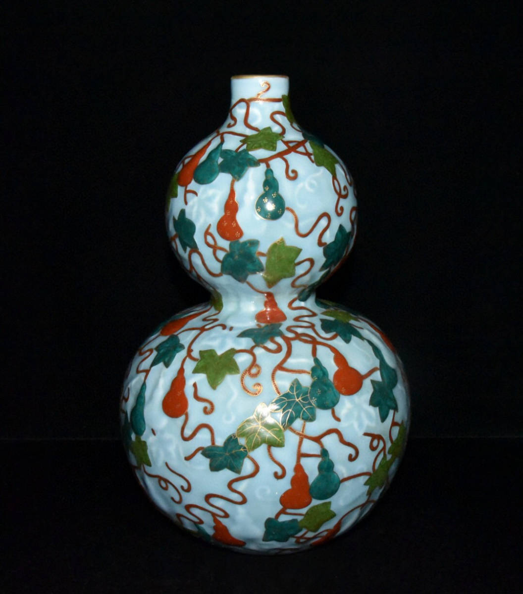 全国総量無料で 中国陶瓷 清 乾隆年製 粉彩 纏枝蓮花卉紋雙耳瓶 高さ約 