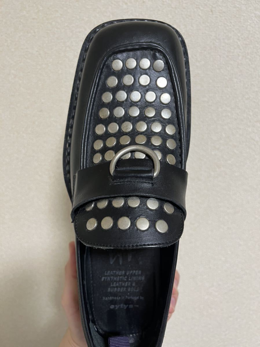 Eytys phoenix スタッズ ローファー 厚底 パンク | www.avredentor.com.br