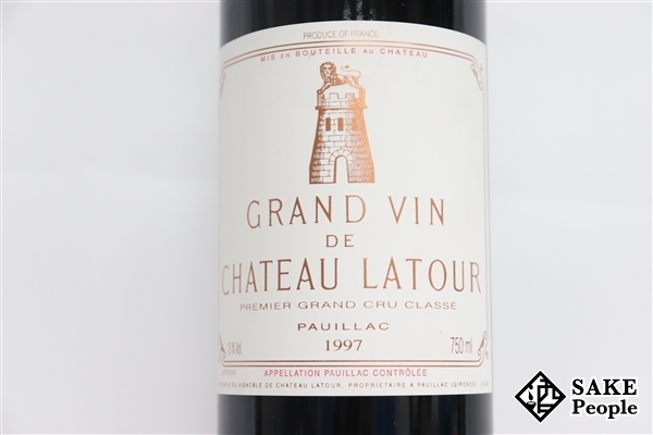 □注目! シャトー・ラトゥール 1997 750ml 13% フランス ボルドー 赤