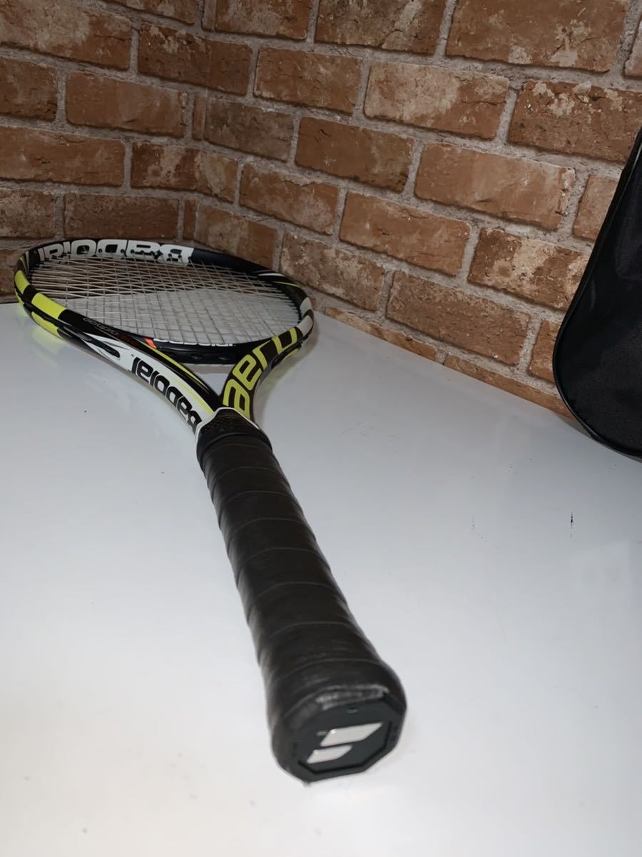 【美品】バボラ Babolat テニスラケットアエロプロドライブ ケース付き_画像7