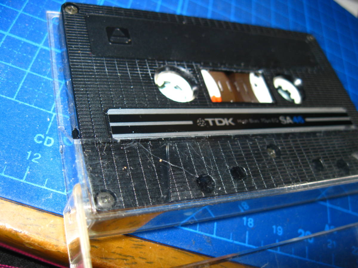 使用済み　中古　 カセットテープ　TDK　SA46　Type2　ハイポジ　46分 1本 爪あり　No.9735_画像1