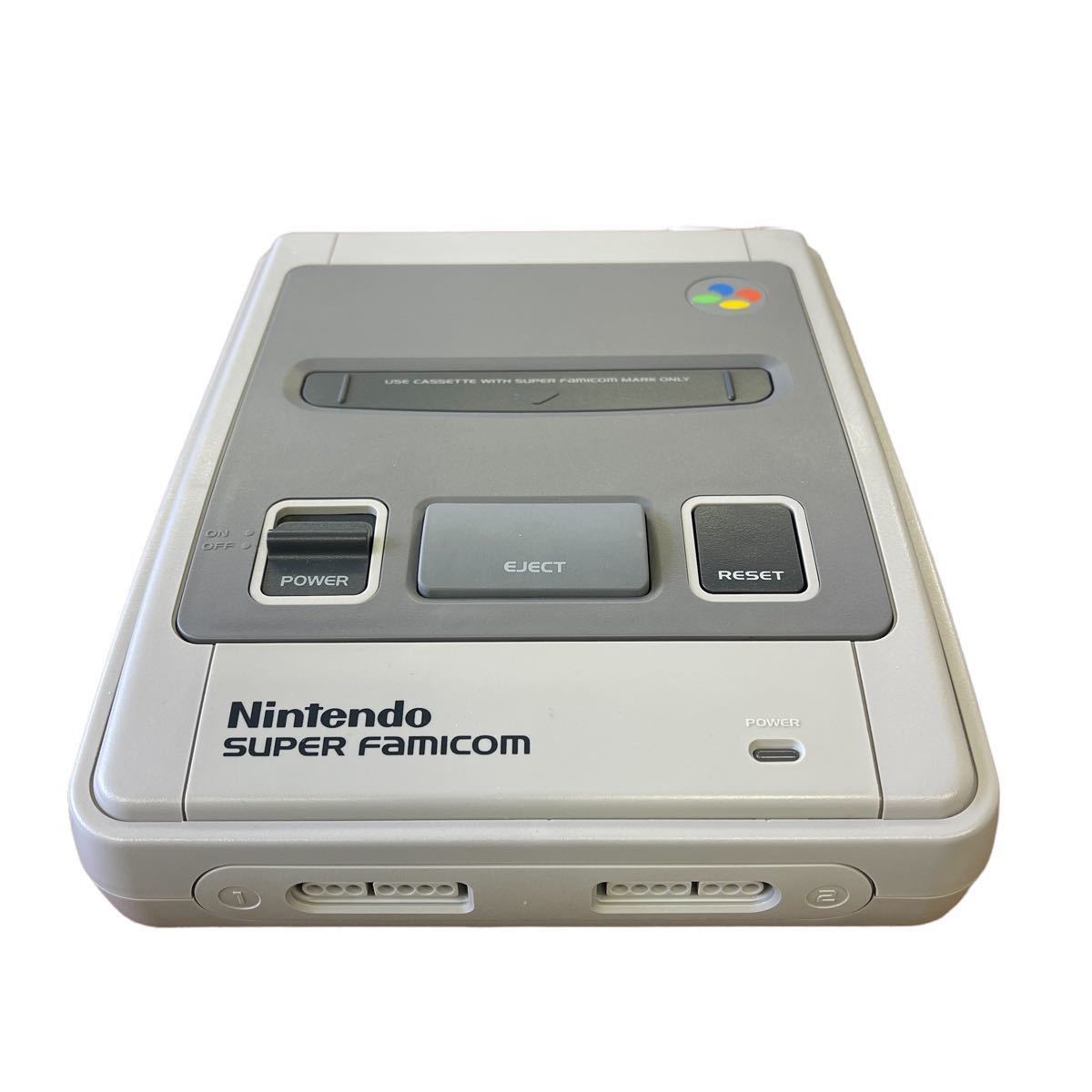 【超美品】Nintendo スーパーファミコン　SHVC-001  カセット付き