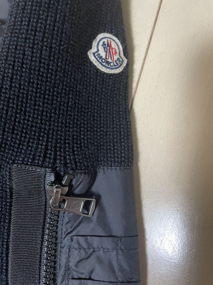 モンクレール MONCLER ハイブリッドダウンニット size M 美品 モンクレール MONCLER ハイブリッドダウンニット size M 美品