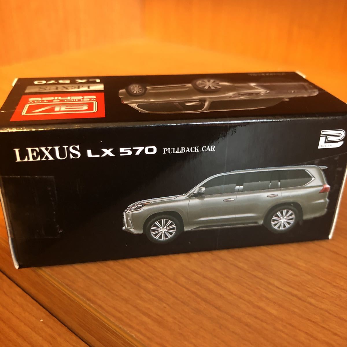 トヨタ　レクサス　LEXUS LX570 ソニックチタニウム非売品ミニカー　ランクル_画像3