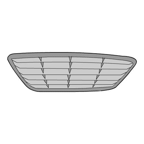 イプサム TA-ACM21W ラジエータグリル 040 53101-44903*_画像4