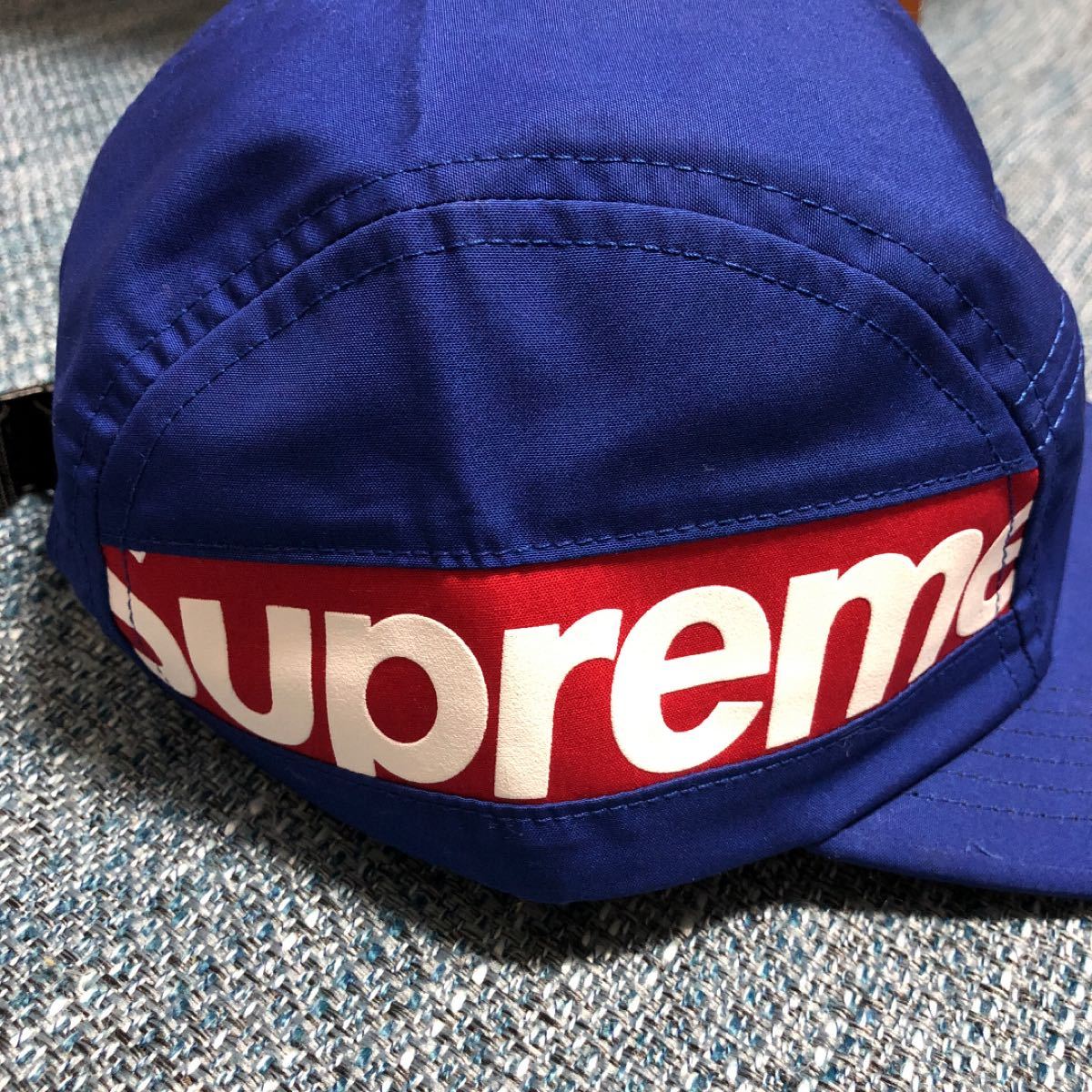 18FW Supreme Side Panel Camp Cap シュプリーム サイドロゴ キャップ