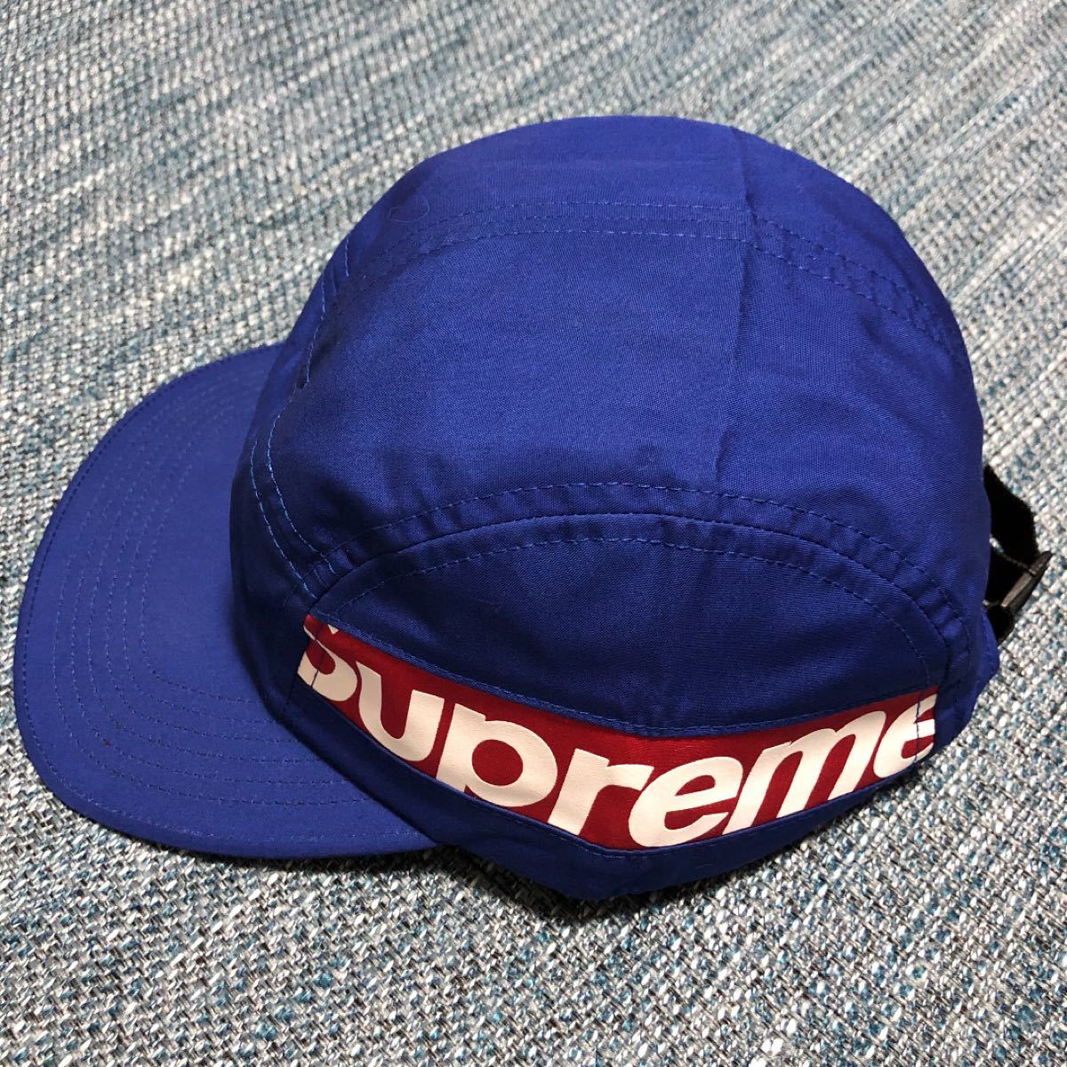 18FW Supreme Side Panel Camp Cap シュプリーム サイドロゴ キャップ