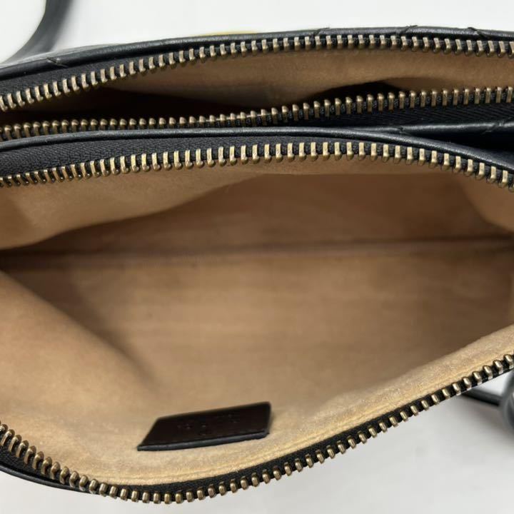 1円《超美品》GUCCI グッチ GG マーモント ダブルポシェット