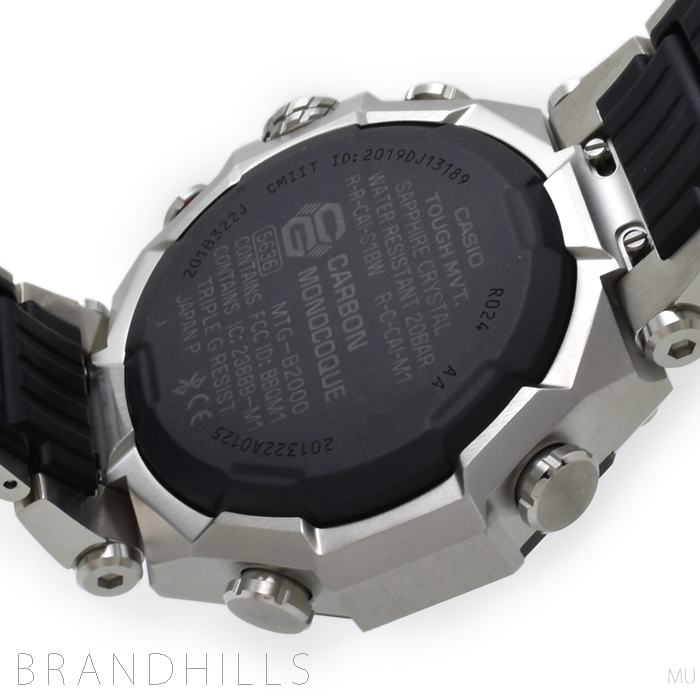 カシオ G-SHOCK 腕時計 メンズ MT-G ソーラー電波 カーボン SS