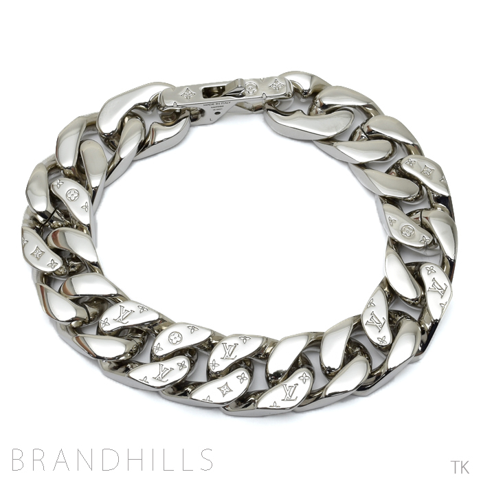 Shop Louis Vuitton Chain Links Bracelet (M00306, M00305) by