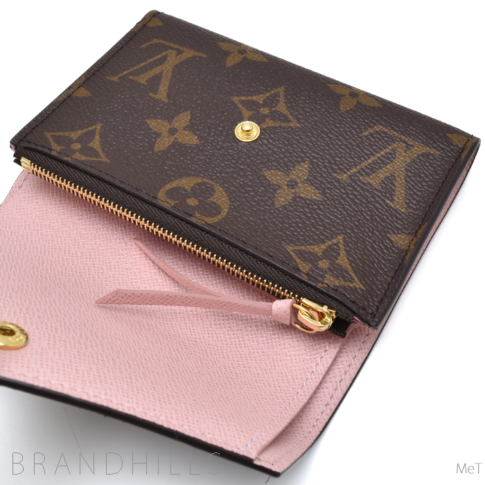 ルイヴィトン 財布 三つ折り VUITTON LOUIS モノグラム ヴィクトリーヌ