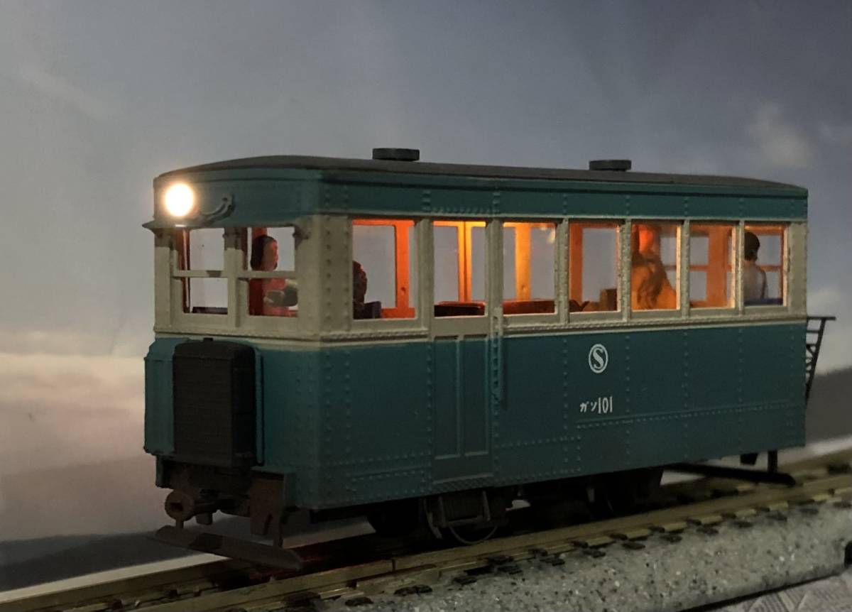 HOナロー Hoe 1/87 9mm ワールド工芸 沼尻鉄道 ガソ101 単端 HOナロー Hoe 1/87 9mm ワールド工芸 沼尻鉄道 ガソ101 単端