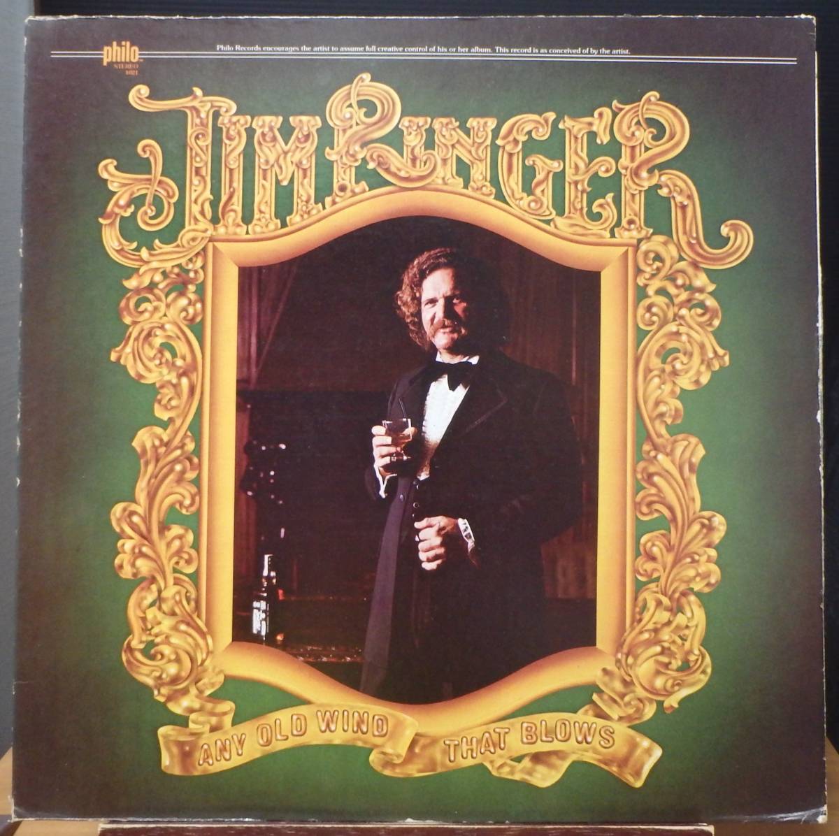 【SW428】JIM RINGER 「Any Old Wind That Blows」, ’75 US Original　★SSW/フォーク/カントリー_画像1