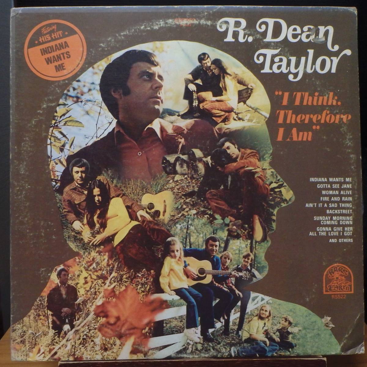 【SW448】R. DEAN TAYLOR 「I Think Therefore I Am」, ’70 US Original　★SSW/ポップ・ロック_画像1