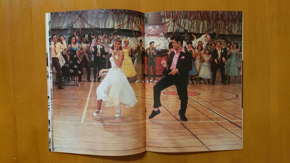  movie [ grease ] pamphlet 