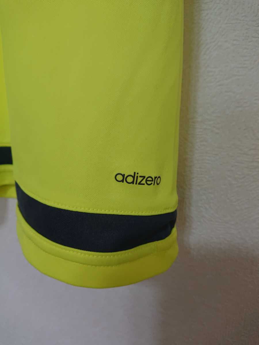 レアルマドリード ユニフォーム adidas アディダス Mサイズ 半袖 ウェア シャツ イエロー サッカー スペイン ラ・リーガ_画像5
