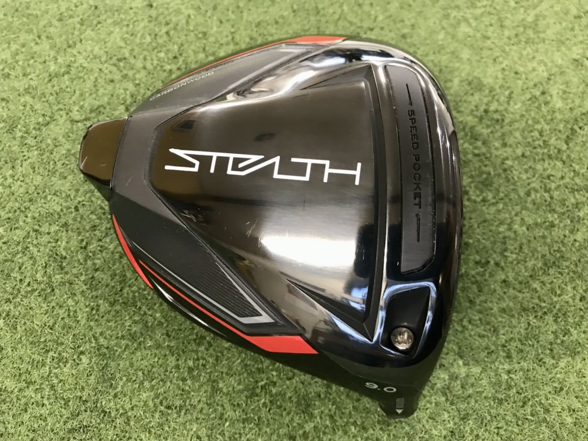 美品 テーラーメイド STELTH ステルス 9.0° ヘッドのみ カバー&レンチ