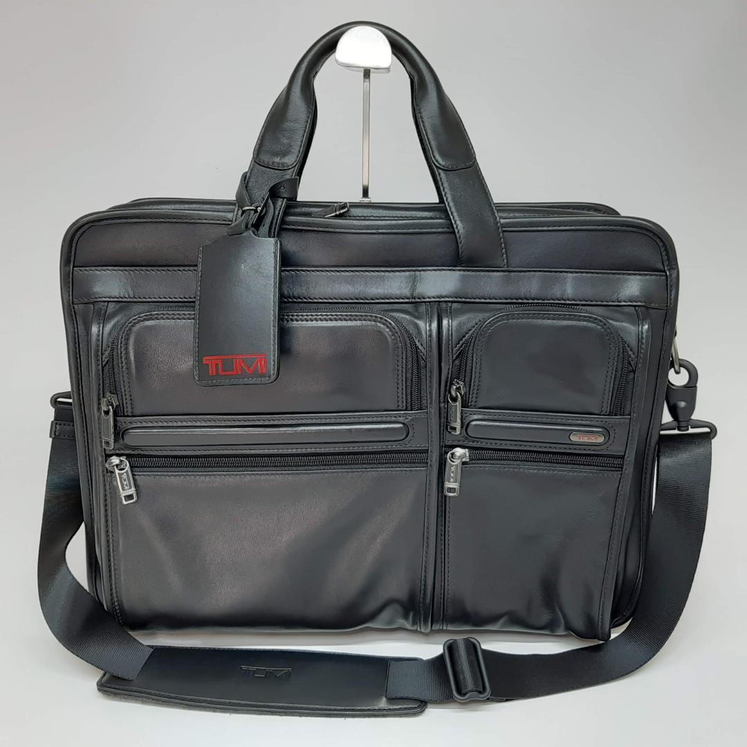 美品　TUMI 96160D4 ナパレザー　ビジネスバック