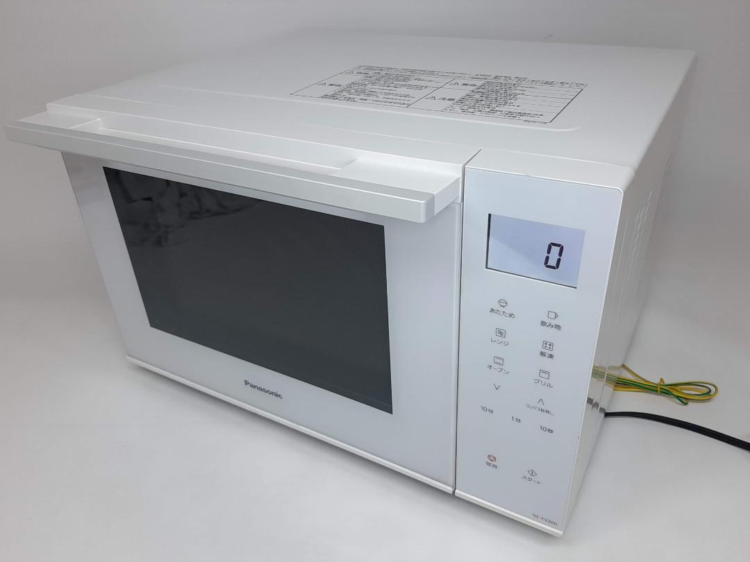 Panasonic オーブンレンジ NE-FS300-W 2020年製 家電