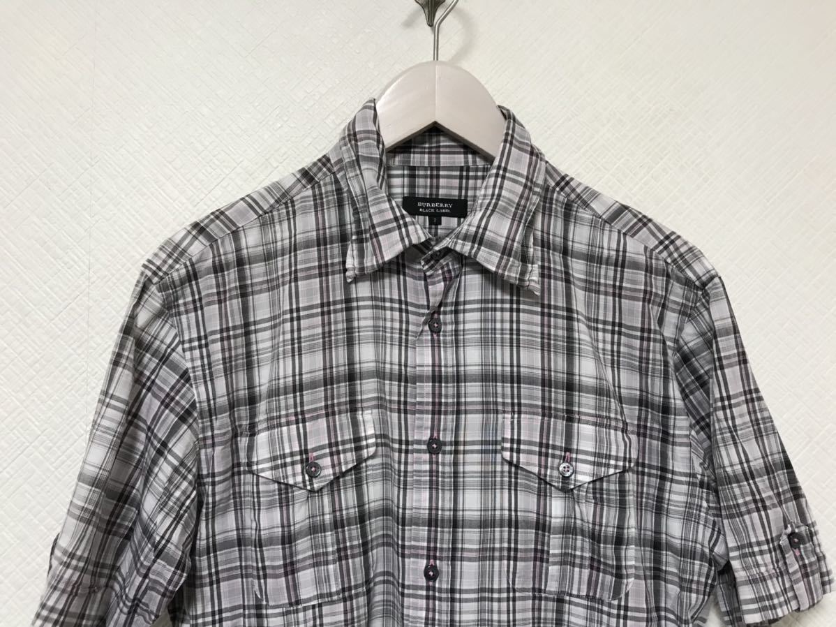 本物バーバリーブラックレーベルBURBERRYコットンチェック柄 本物バーバリーブラックレーベルBURBERRYコットンチェック柄