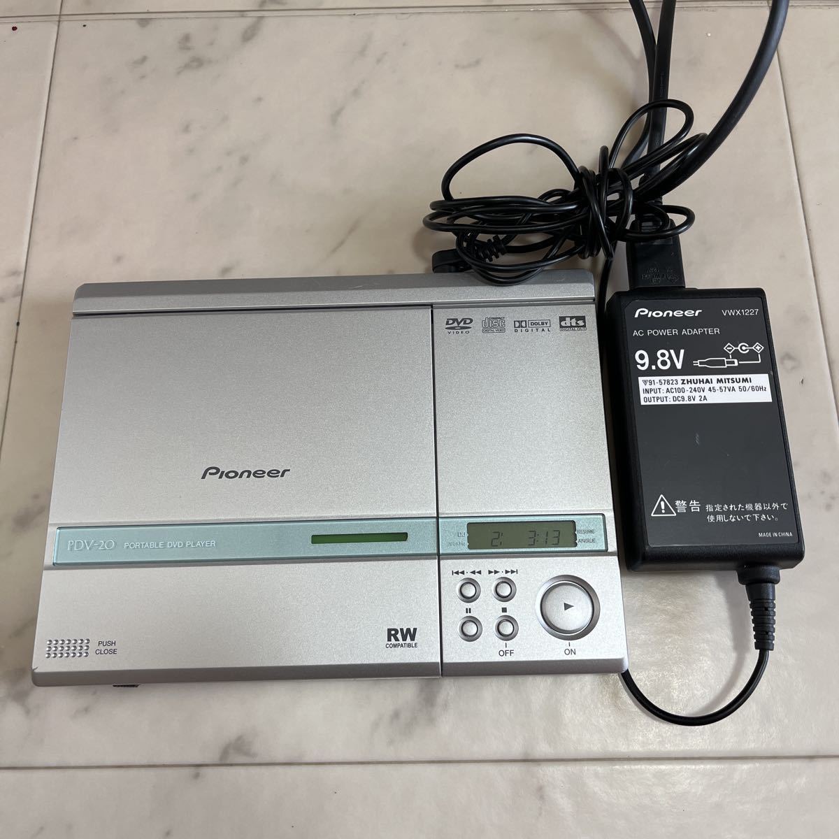 Yahoo!オークション - Pioneer DVDプレーヤー PDV-20 Yahoo!オークション - Pioneer DVDプレーヤー PDV-20